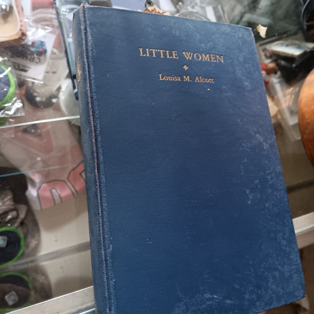 Blue 'Little Women' Book by Louisa M. Alcott